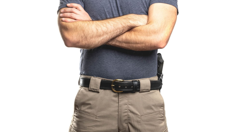 Wilson Combat Lo-Profile II Leather Outside the Waistband Holster, SIG P320 Carry, Left, Black, MLP21CBLSL15