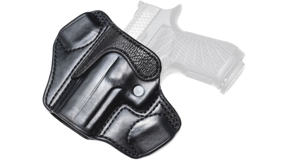 Wilson Combat Lo-Profile II Leather Outside the Waistband Holster, SIG P320 Carry, Left, Black, MLP21CBLSL15