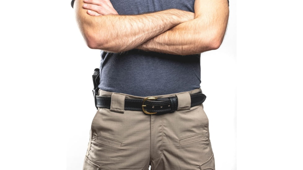 Wilson Combat Lo-Profile II Leather Outside the Waistband Holster, Sig Sauer P365, Right, Black, MLP24BLSR15