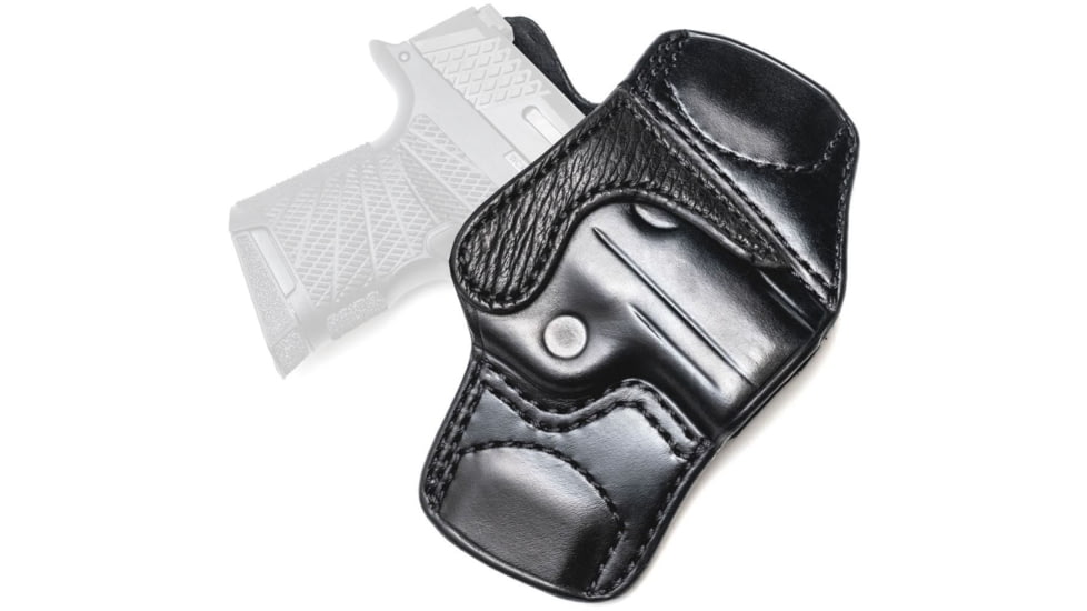 Wilson Combat Lo-Profile II Leather Outside the Waistband Holster, Sig Sauer P365, Right, Black, MLP24BLSR15