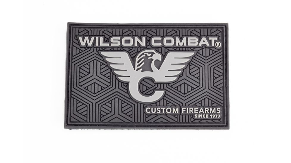 Wilson Combat Logo PVC Patch, Rectangle 807