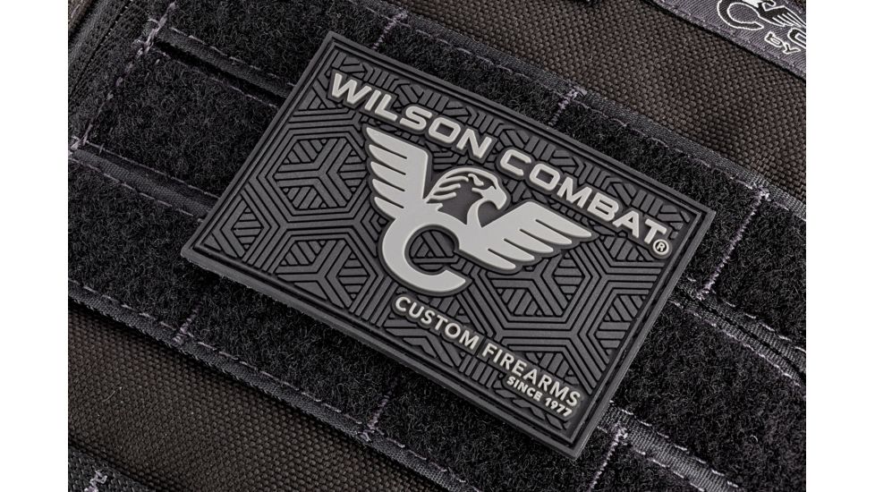 Wilson Combat Logo PVC Patch, Rectangle 807