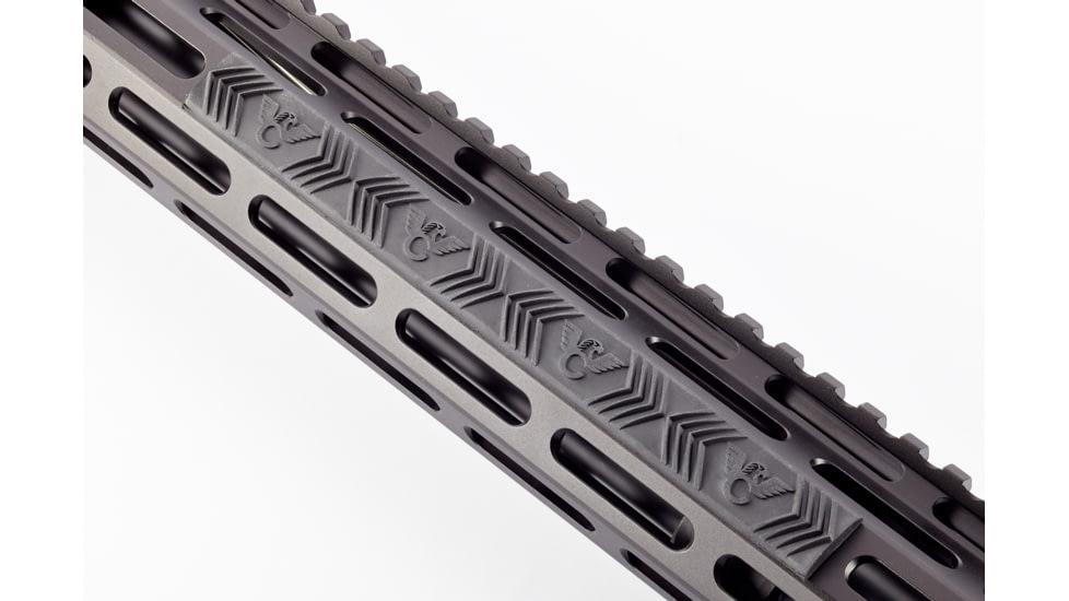 Wilson Combat M-LOK Rail Cover, 4 Slot, Package of 3, Black, TR-MRC-BLK