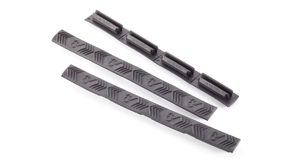 Wilson Combat M-LOK Rail Cover, 4 Slot, Package of 3, Black, TR-MRC-BLK