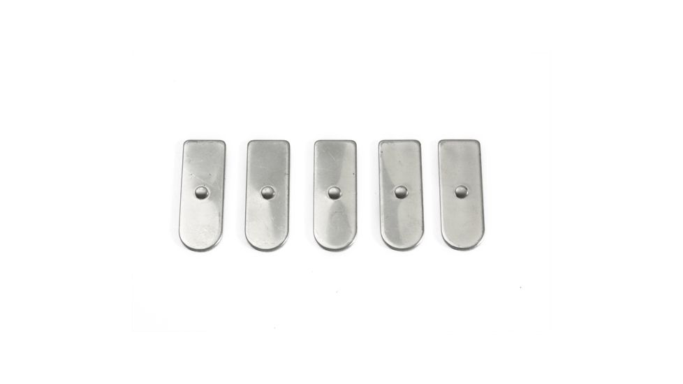 Wilson Combat Magazine Retainer Plates, Pkg of 5, Stainless 47R