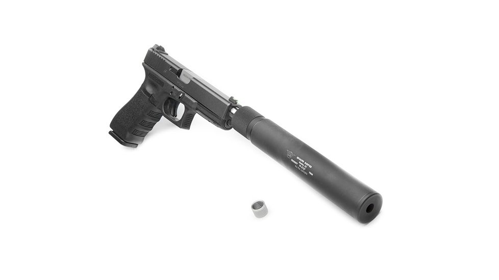 Wilson Combat Match Grade Barrel, 9mm, Glock 17, 5.19in Threaded 1, 2-28, Stainless 767