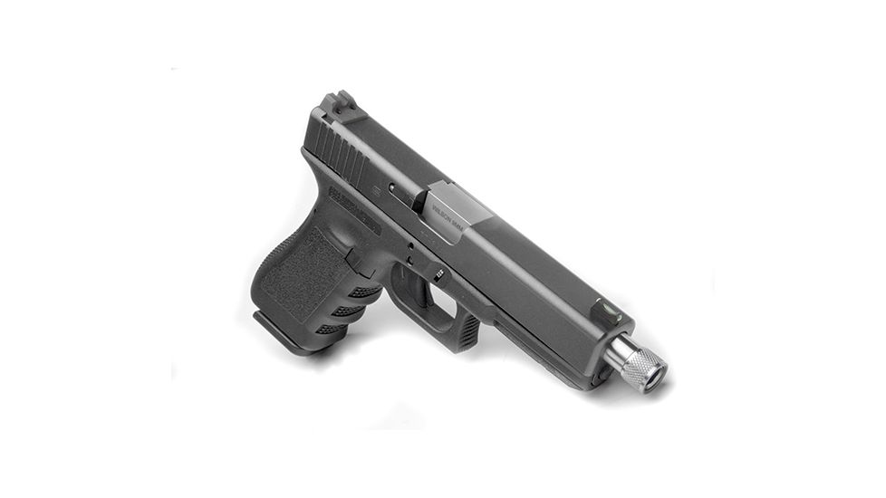 Wilson Combat Match Grade Barrel, 9mm, Glock 17, 5.19in Threaded 1, 2-28, Stainless 767
