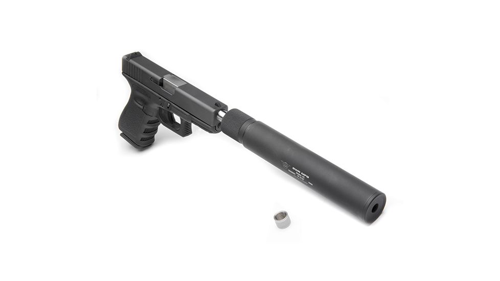 Wilson Combat Match Grade Barrel, 9mm, Glock 19, 4.72in Threaded 1, 2-28, Stainless 768