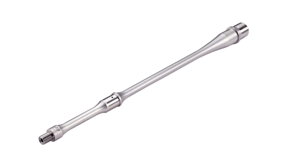 Wilson Combat Match Grade Barrel, AR-15, 5.56x45mm NATO, 16 in, Ultralight Hunter, Intermediate Length, 1-8 Twist, 1/2x28 Threded, Glass Bead, TR-556ULIG16RT8