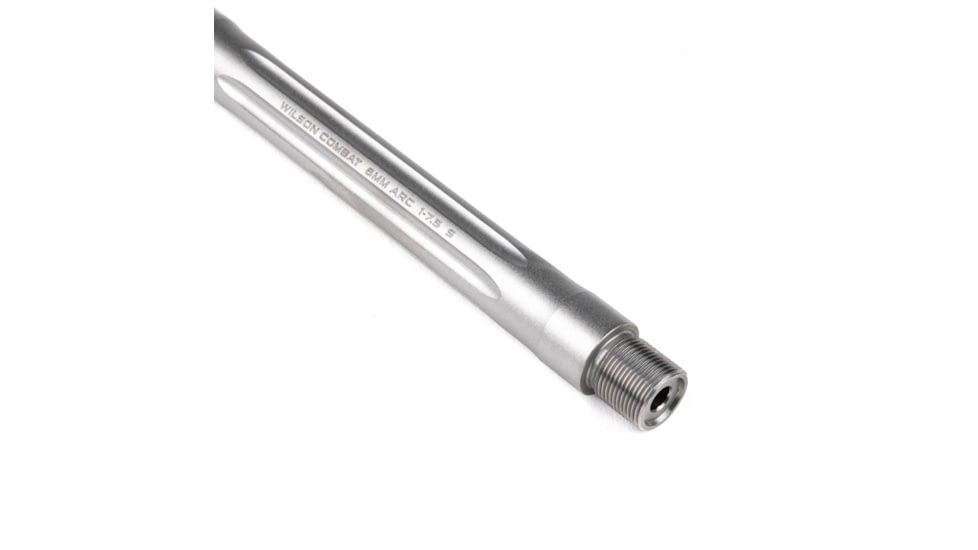 Wilson Combat Match Grade Barrel, AR-15, 6mm ARC, 18 in, Tactical Hunter, Intermediate Length, 1-7.5 Twist, 5/8x24 Threaded, Glass Bead, TR-6ATHIG18FT7-5