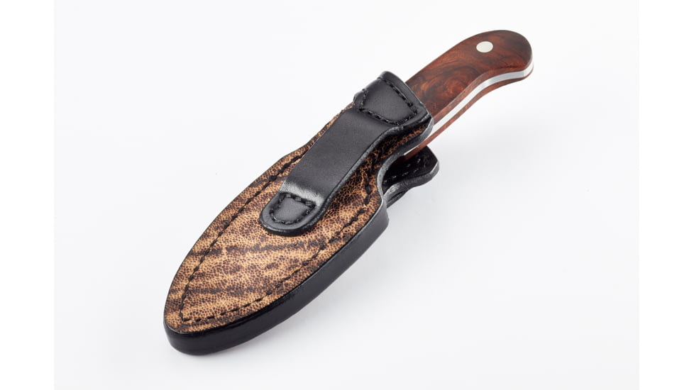 Wilson Combat Mombasa Skinner Fixed Blade Knife, Des. Ironwood, Woods, Brown, WTK-MLBE