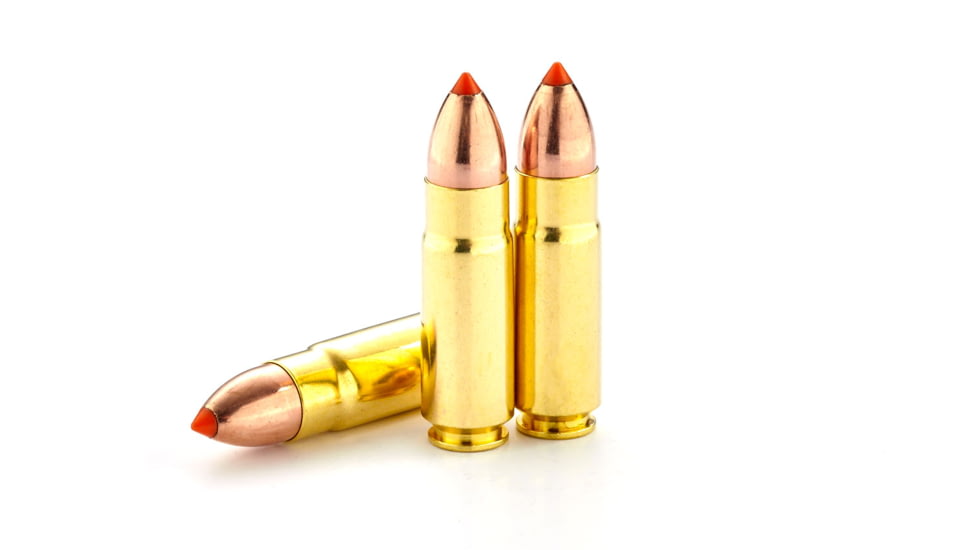 Wilson Combat Nosler .458 HAMR 300 Grain Boat Tail Brass Cased Pistol Ammo, 20 Round, A458H-300-BT-20RD