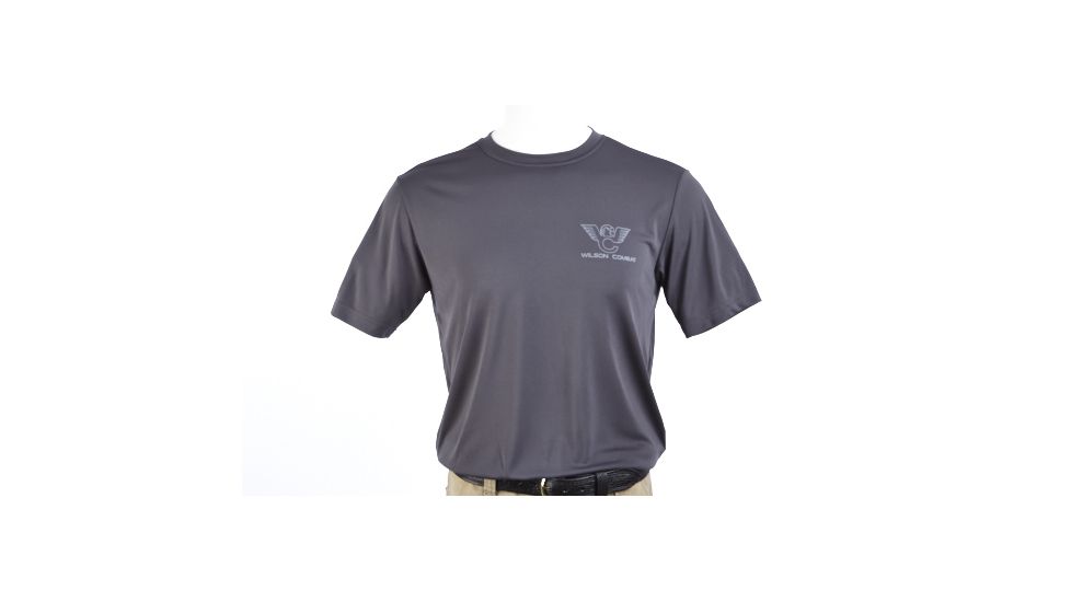 Wilson Combat Performance Shirt, Iron Gray, Large 754L