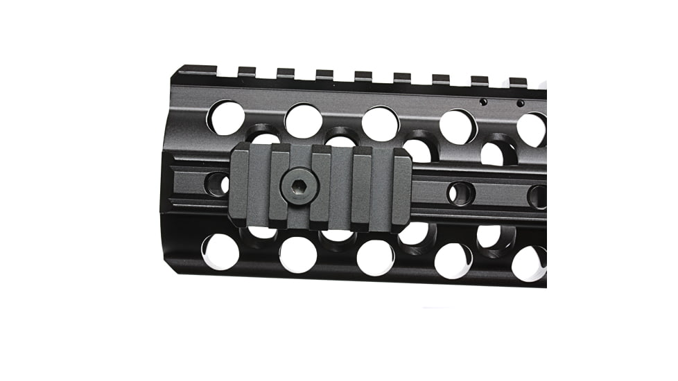 Wilson Combat Picatinny Rail Panel, 4-Notch, T.R.I.M. Direct Mount, Black TR-TRIM-RS4