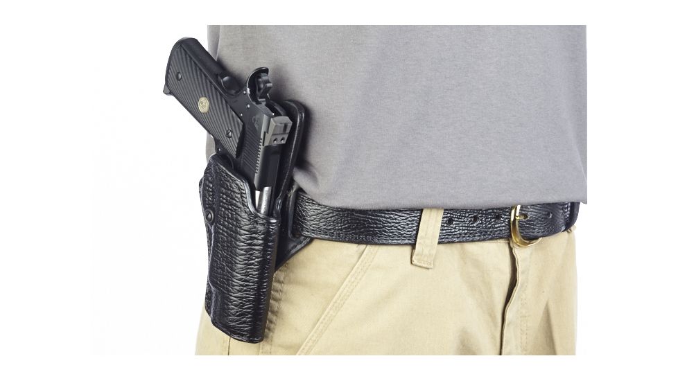 Wilson Combat Practical Carry, Full-Size 1911, Left Hand, 1.5in Belt, Black Shark PC1BSL15