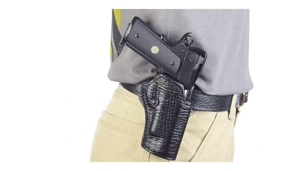 Wilson Combat Practical Carry, Full-Size 1911, Left Hand, 1.5in Belt, Black Shark PC1BSL15