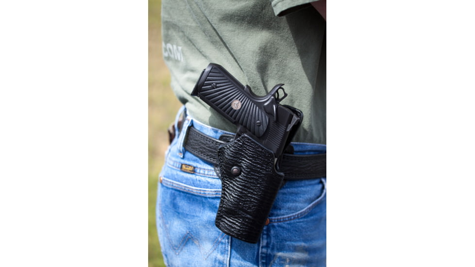 Wilson Combat Practical Carry, Full-Size 1911, Right Hand, 1.5in Belt, Black Shark PC1BSR15