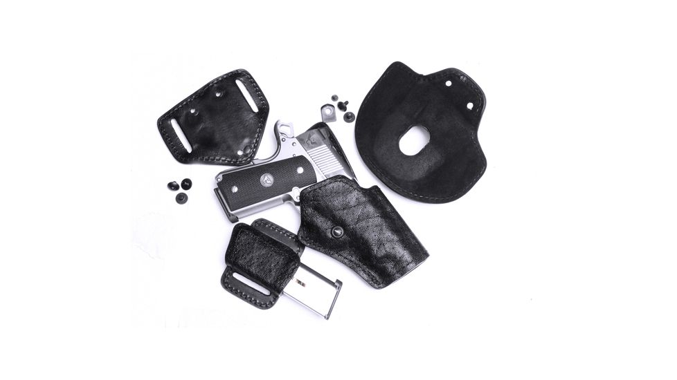 Wilson Combat Practical Carry Kit, Compact 1911, Right Hand, 1.5in Belt, Black Elephant PCK2BER15