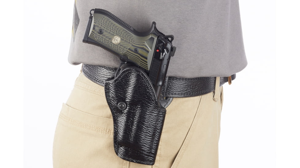 Wilson Combat Practical Holster, Beretta 92, 96, Right Hand, 1.5in Belt, Black Shark P4BSR15