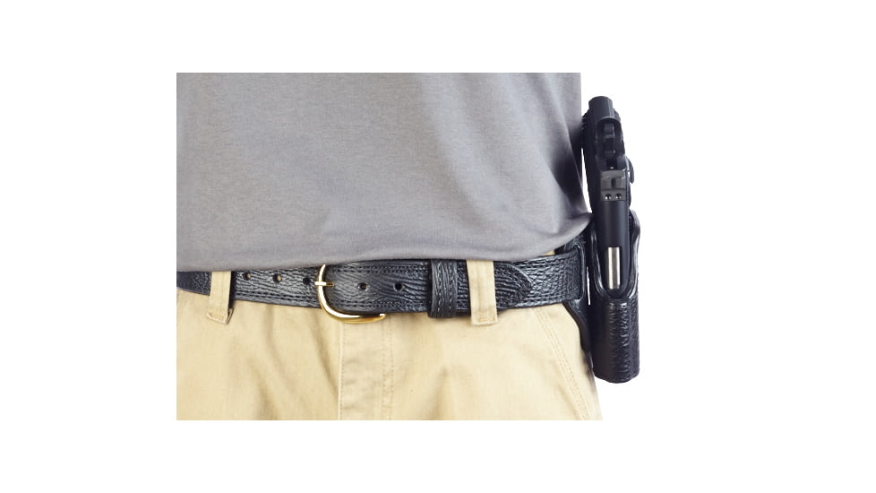 Wilson Combat Practical Holster, Compact 1911, Left Hand, 1.5in Belt, Black Shark P2BSL15