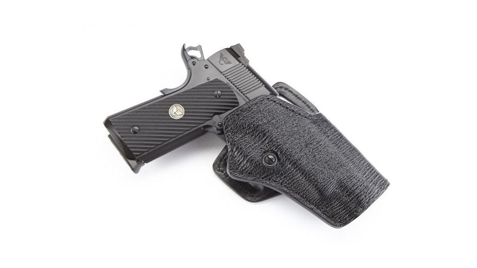 Wilson Combat Practical Holster, Full-Size 1911, Left Hand, 1.5in Belt, Black Shark, P1BSL15