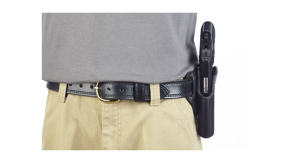 Wilson Combat Practical Holster, Full-Size 1911, Left Hand, 1.5in Belt, Black P1BLL15