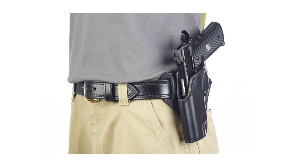 Wilson Combat Practical Holster, Full-Size 1911, Left Hand, 1.5in Belt, Black P1BLL15