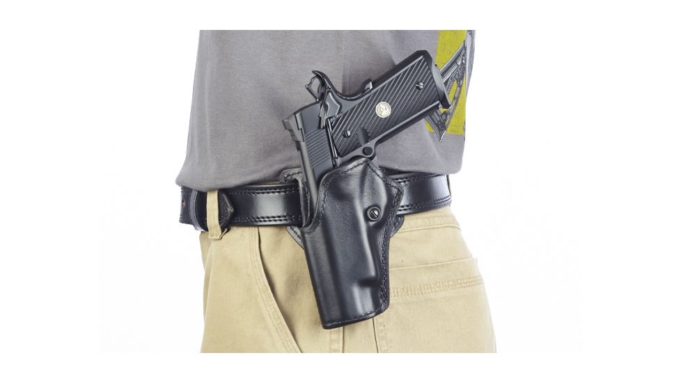 Wilson Combat Practical Holster, Full-Size 1911, Left Hand, 1.5in Belt, Black P1BLL15