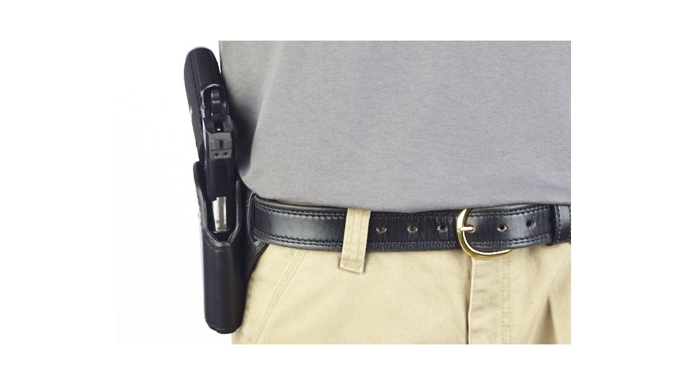 Wilson Combat Practical Holster, Full-Size 1911, Right Hand, 1.5in Belt, Black P1BLR15