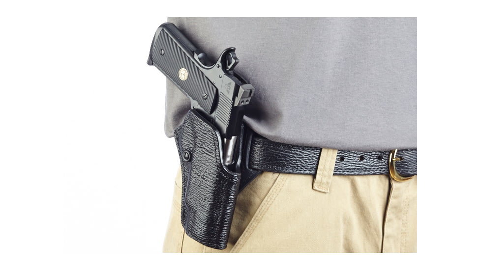 Wilson Combat Practical Holster, Full-Size 1911, Right Hand, 1.5in Belt, Black Shark P1BSR15