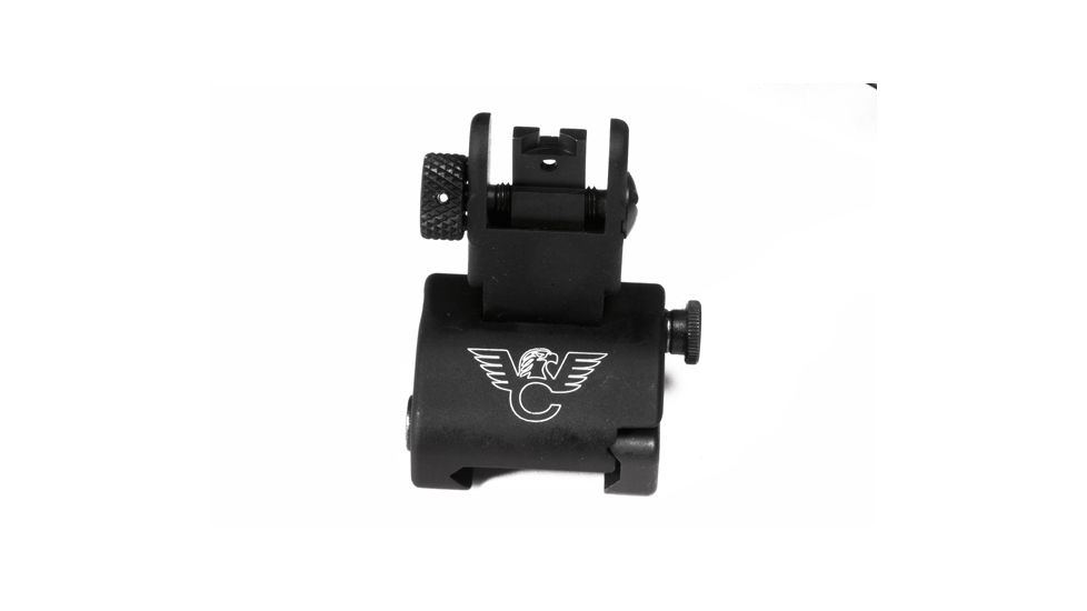 Wilson Combat Quick Detach Rear Sight, Rail Mount, CSAT Aperture TR-QDSRCSAT