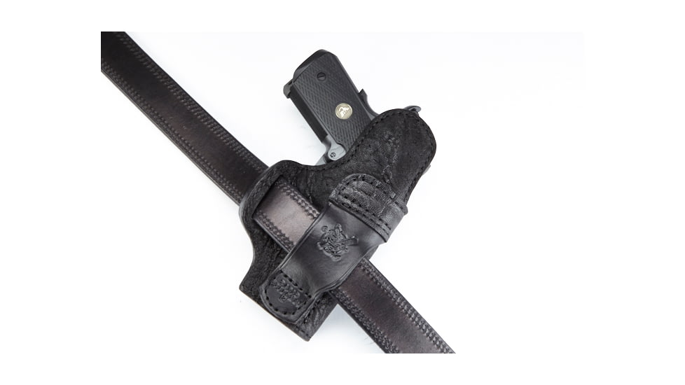 Wilson Combat Rapid Response Holster, Compact 1911, Left Hand, 1.5in Belt, Black Elephant RV2BEL15