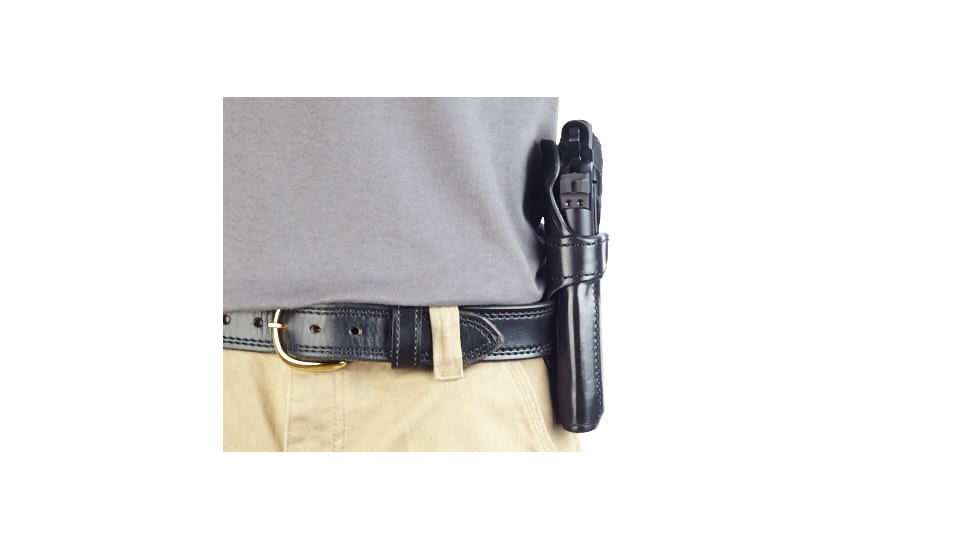 Wilson Combat Rapid Response Holster, Compact 1911, Left Hand, 1.5in Belt, Black Leather RV2BLL15
