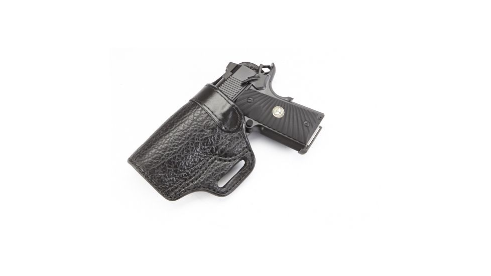 Wilson Combat Rapid Response Holster, Compact 1911, Left Hand, 1.5in Belt, Black Shark RV2BSL15