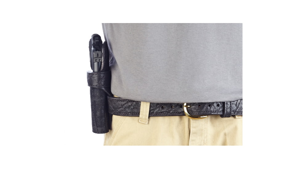 Wilson Combat Rapid Response Holster, Compact 1911, Right Hand, 1.5in Belt, Black Elephant RV2BER15