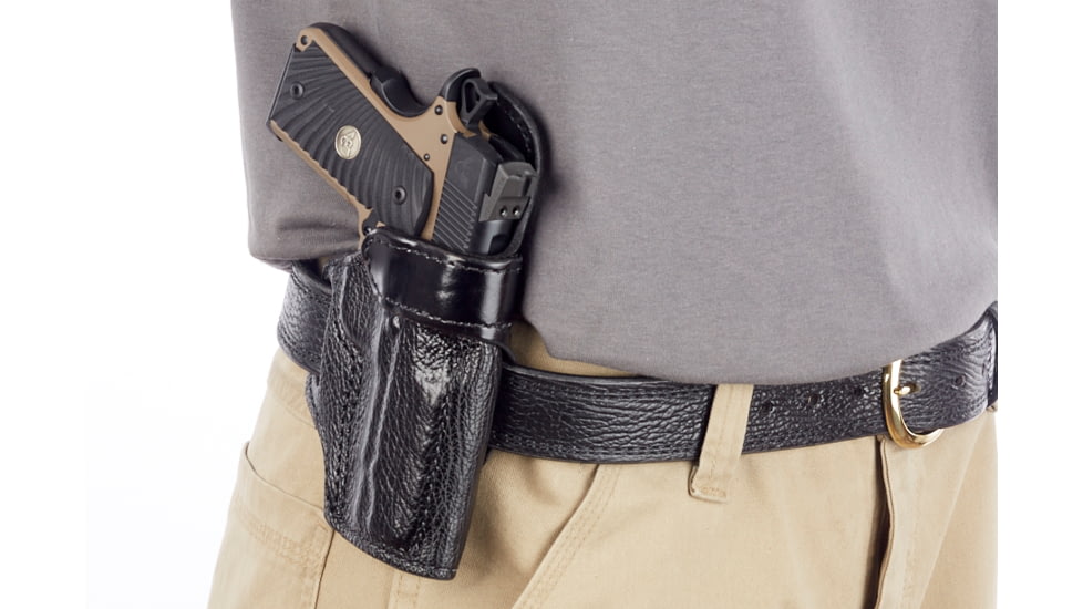 Wilson Combat Rapid Response Holster, Compact 1911, Right Hand, 1.5in Belt, Black Shark RV2BSR15
