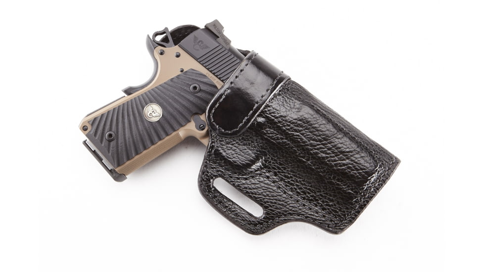 Wilson Combat Rapid Response Holster, Compact 1911, Right Hand, 1.5in Belt, Black Shark RV2BSR15