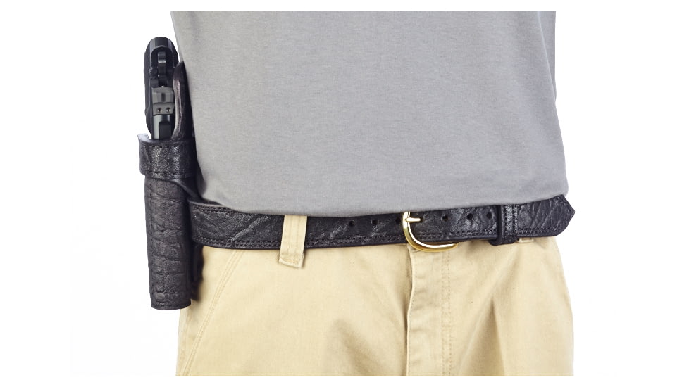 Wilson Combat Rapid Response Holster, Full-Size 1911, Right Hand, 1.5in Belt, Black Elephant RV1BER15