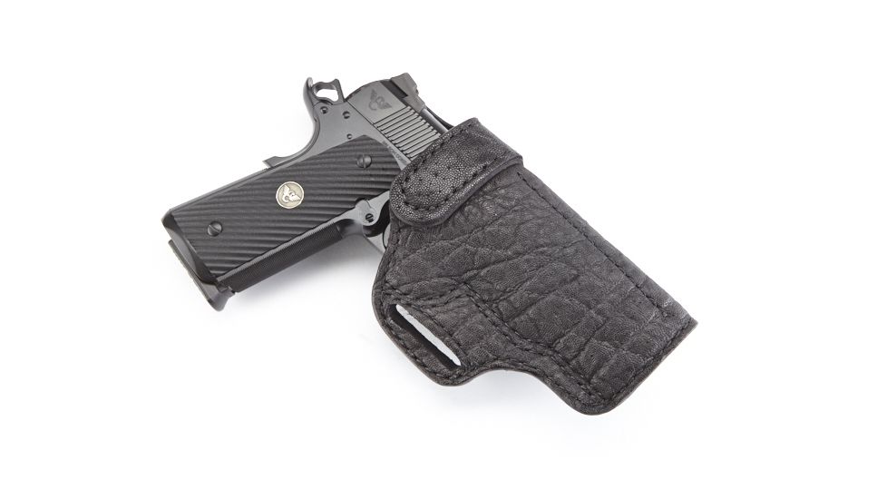Wilson Combat Rapid Response Holster, Full-Size 1911, Right Hand, 1.5in Belt, Black Elephant RV1BER15