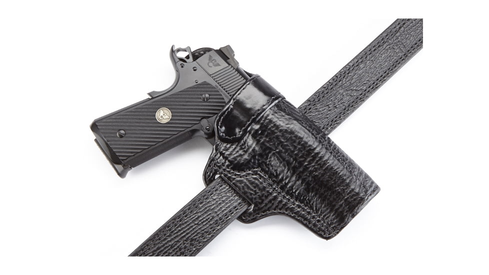 Wilson Combat Rapid Response Holster, Full-Size 1911, Right Hand, 1.5in Belt, Black Shark RV1BSR15