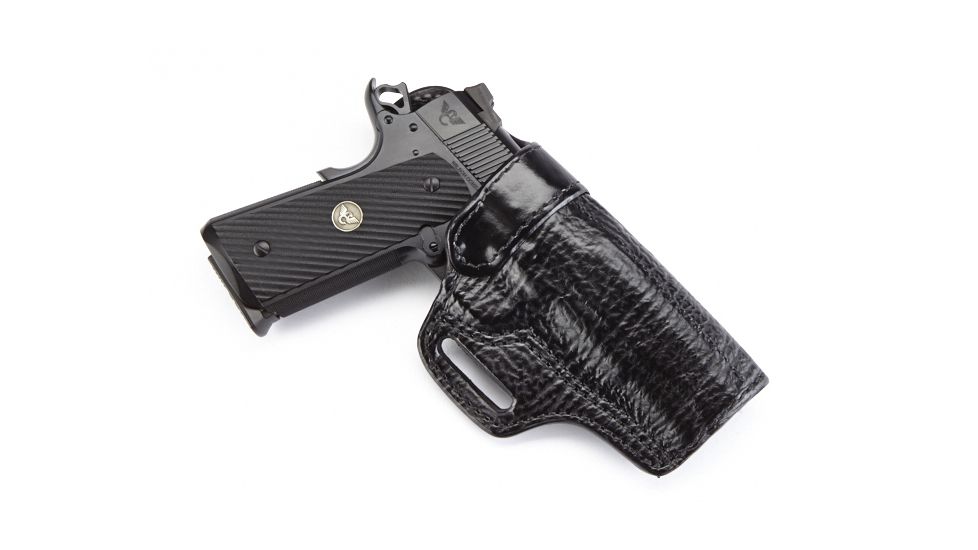 Wilson Combat Rapid Response Holster, Full-Size 1911, Right Hand, 1.5in Belt, Black Shark RV1BSR15