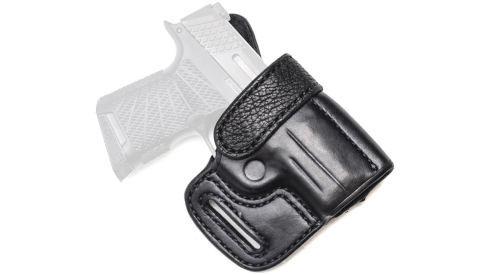 Wilson Combat Rapid Response Leather Outside the Waistband Holster, Sig Sauer P365, Right, Black, RV24BLSR15