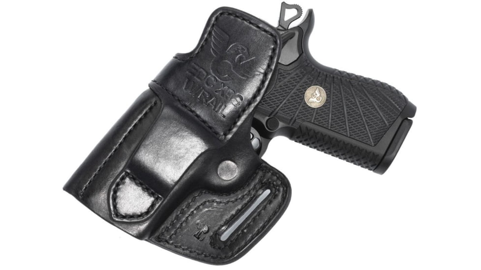 Wilson Combat Rapid Response Leather Outside the Waistband Holster, Wilson Combat EDC X9s/SFX9, Right, Black, RV9SBLR15