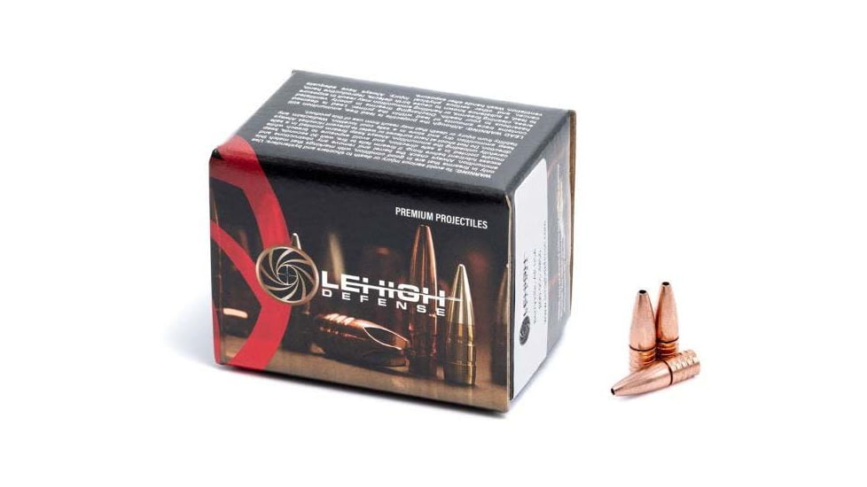 Wilson Combat Rifle Bullets, .358 Caliber, 200 grain, Hollow PointFrangible, 50 Bullets, 05358200CuSP