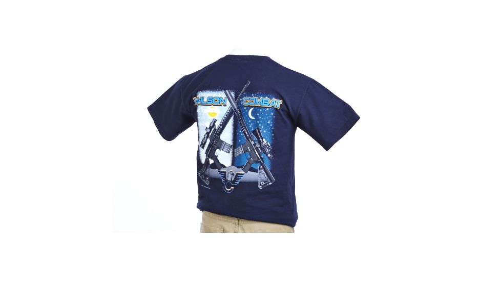 Wilson Combat Rifle T-Shirt, Navy Blue, 3XL 597XXXL