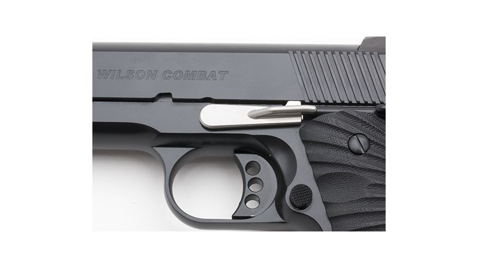 Wilson Combat Semi-Extended Slide Release, .38 Super, 9mm, Bullet Proof, Stainless 613SS