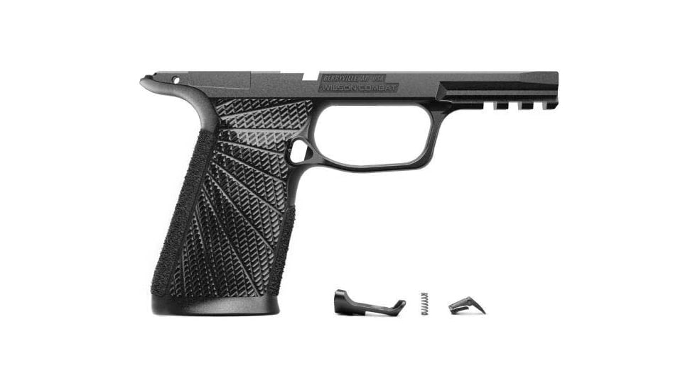 Wilson Combat Sig Sauer WCP365 Xmacro Grip Module, No Manual Safety, Black, 365M-SB