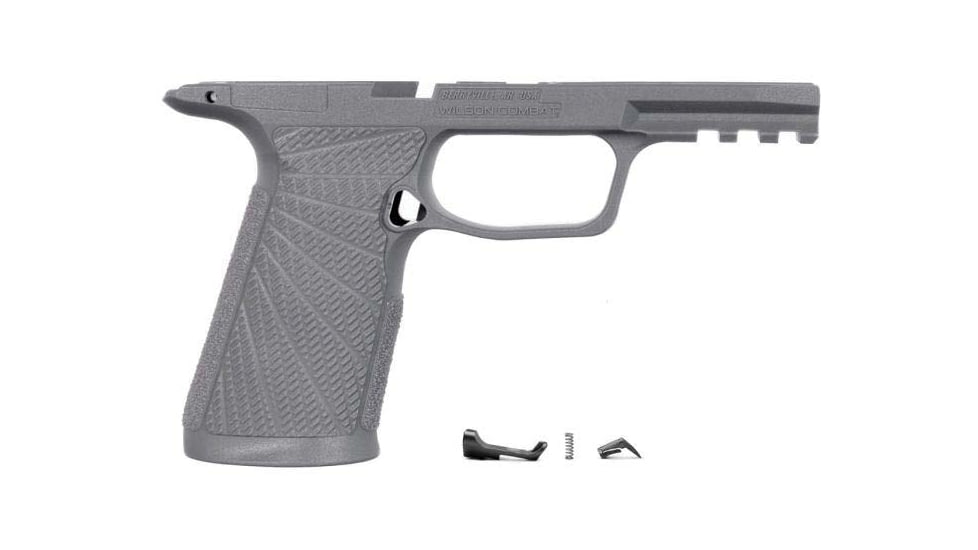 Wilson Combat Sig Sauer WCP365 Xmacro Grip Module, No Manual Safety, Gray, 365M-SG