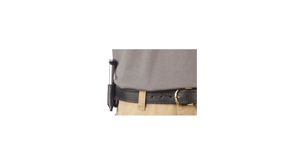 Wilson Combat Single Snap Magazine Pouch, 1911, Left Hand, 1.5in Belt, Black Shark SS1BSL15