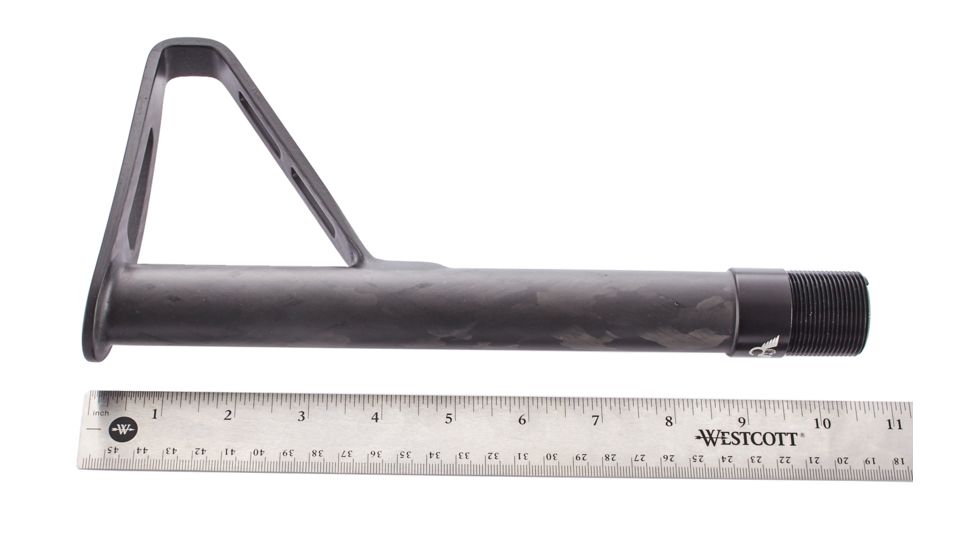 Wilson Combat Smoke Composites Carbon Fiber Closed Shoulder Buttstock, 10.1in LOP TR-CFBS-10.1